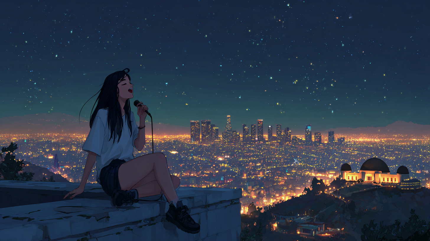 The Night in LA