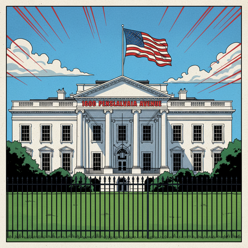 White House North View