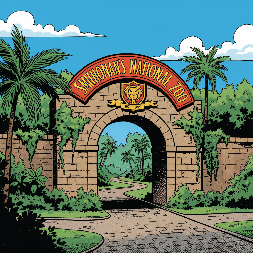 National Zoo Entrance
